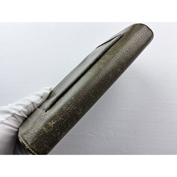 Celine Pebbled Leather Snap Full Size Long Wallet - Picture 16 of 16